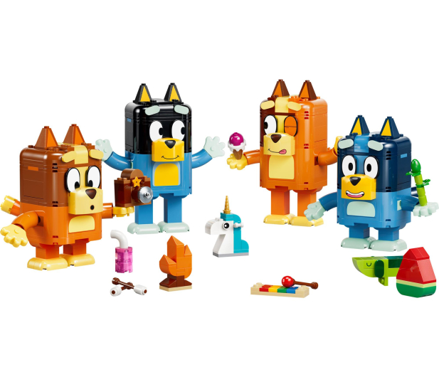LEGO BLUEY 11217 Rodzina Blue z klocków - 1529715 - zdjęcie 3